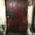 Man behind door